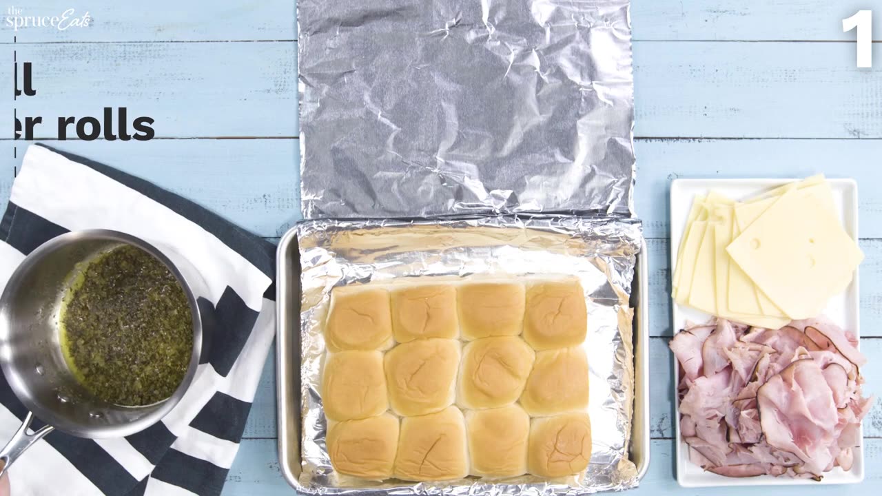 Party ham rolls