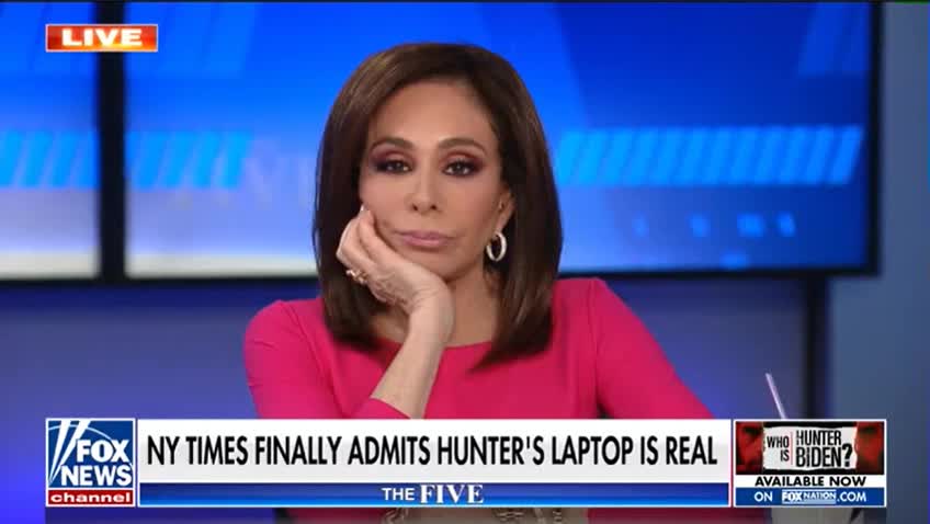 The Five - Corrupt Media Will Never Admit Hunter's Laptop Revealed Biden's Influence Peddling