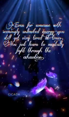 Fight through exhaustion