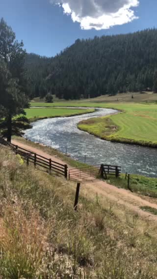 Amazing footage of a Mountain stream in Conifer,Colorado!
