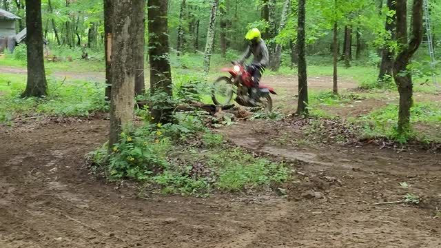 Xr250r backyard 4