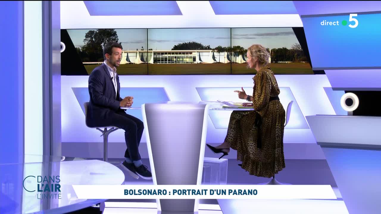 L'invite de C dans l'air - Bruno Meyerfeld - Bolsonaro