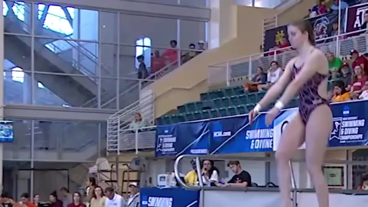 Tarrin Gilliland: Swimming & Diving Championships Round-1