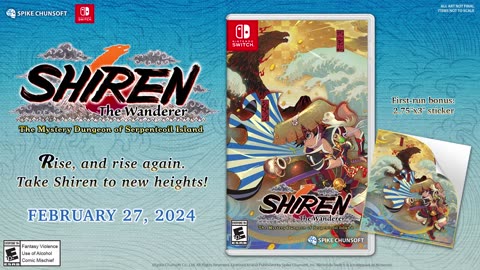 Shiren the Wanderer_ The Mystery Dungeon of Serpentcoil Island - Official Game System Trailer