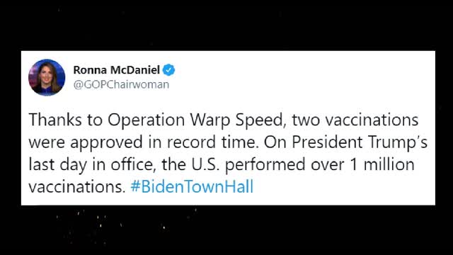 Joe Biden Lied About the Vaccine...AGAIN...During His CNN Town Hall!