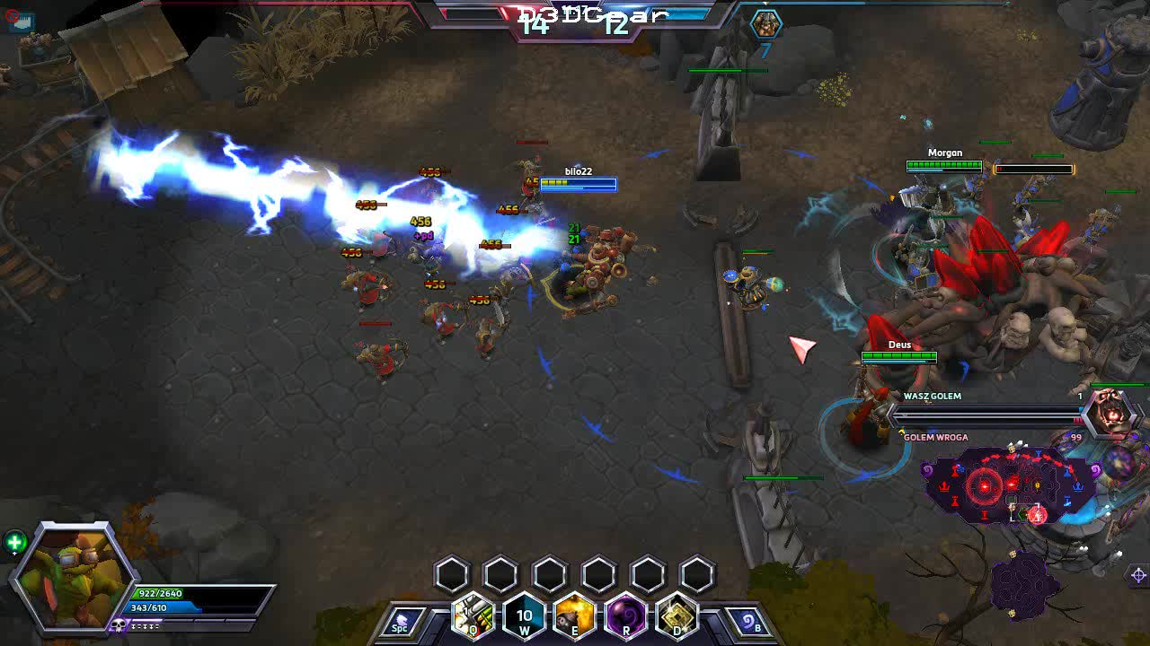 HOTS Heroes Of The Storm Gazlowe Build Gameplay