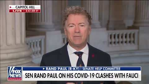 Rand Paul Slams Fauci: This Looks Like a Cover-Up