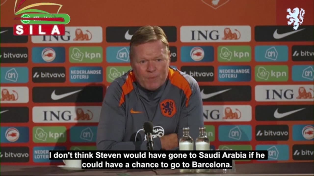 Ronald Koeman explains why 'the book is closed' for Bergwijn