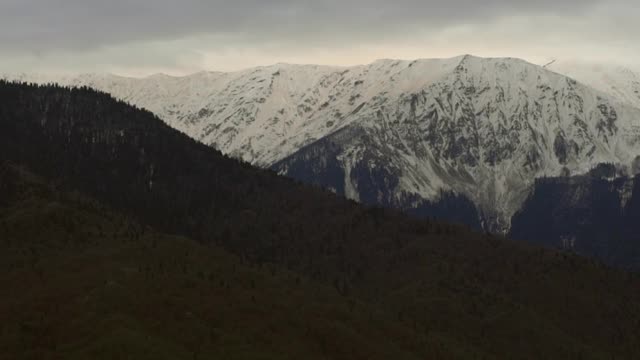 4k High Mountain Time Lapse