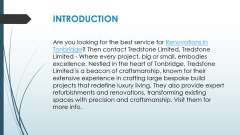 Best service for Renovations in Tonbridge