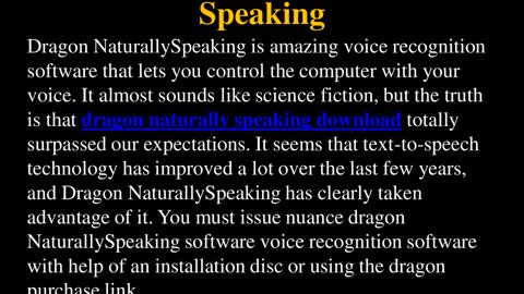 How To Download dragon naturally speaking