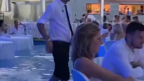 Very elegant floating restaurant