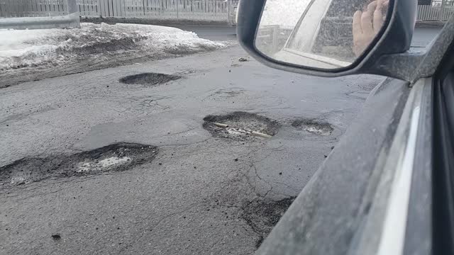 Road is in Shocking Condition