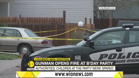 Birthday party shooting in Colorado leaves 7 dead US Shooting Latest English News