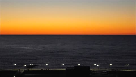 Selected clip of sunset around beautiful areas in this universe -13