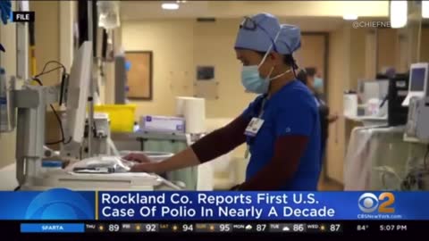 NEW - NY Reports First U.S. Case of Polio in a Decade After Vaccinated Person Sheds Live Virus