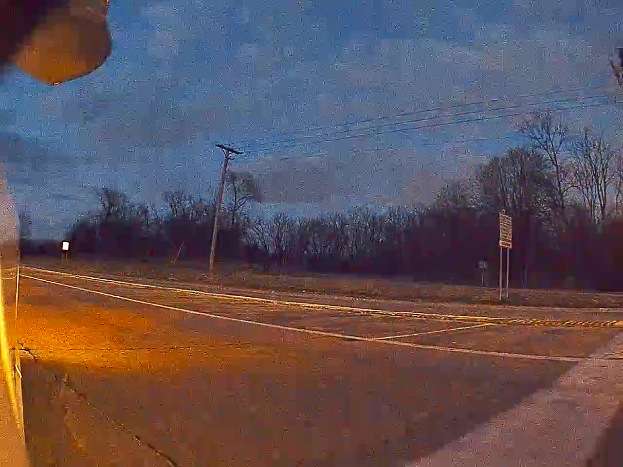 Tesla Side Camera Captures Deer Clipped by Car