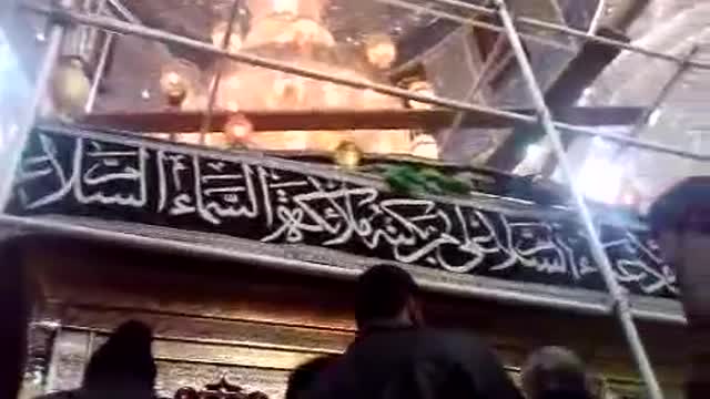 Grave of Hazrat Imam Hussain A.S in Karbala Iraq