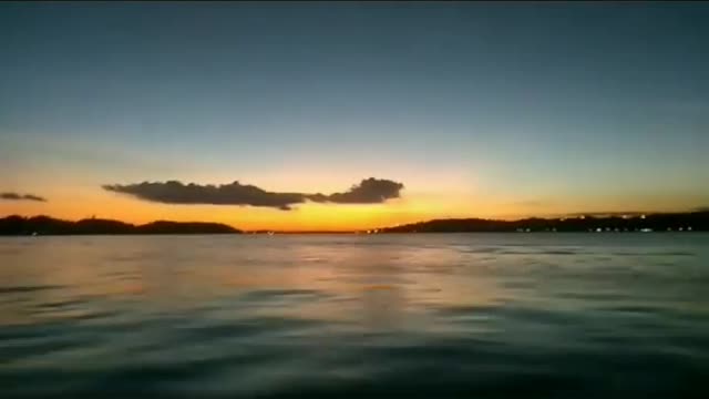 Splendid sunset