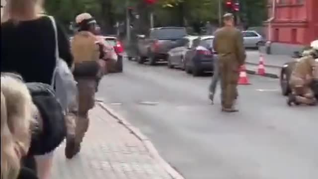 Military exercises in Riga, Latvia - Citizens not warned - September 2021