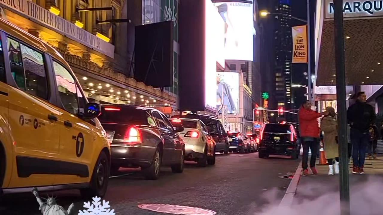 Broadway Theater District Manhattan New York