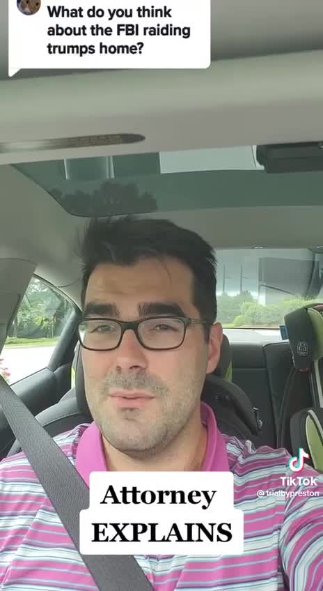 Attorney Explains Trump Raid.