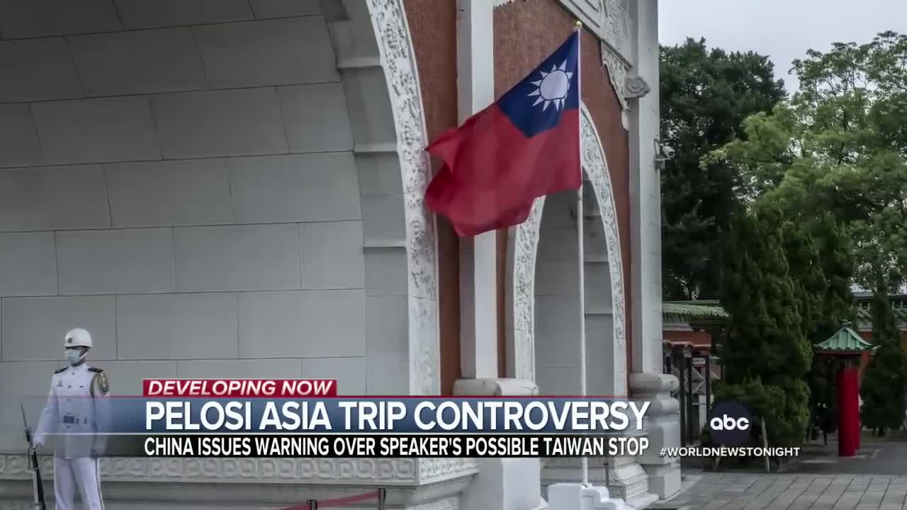 Nancy Pelosi expected to depart for Asian tour