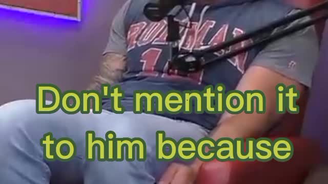 Does Brendan Schaub have brain damage????