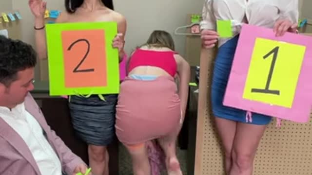 The third girl got the job…