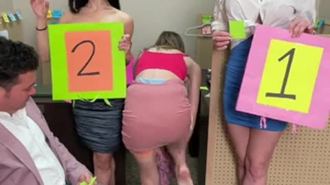 The third girl got the job…