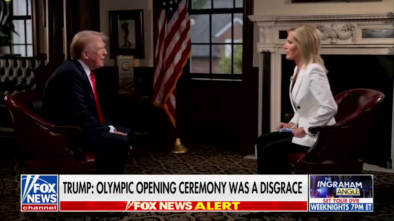 Donald Trump on Olympic ceremony