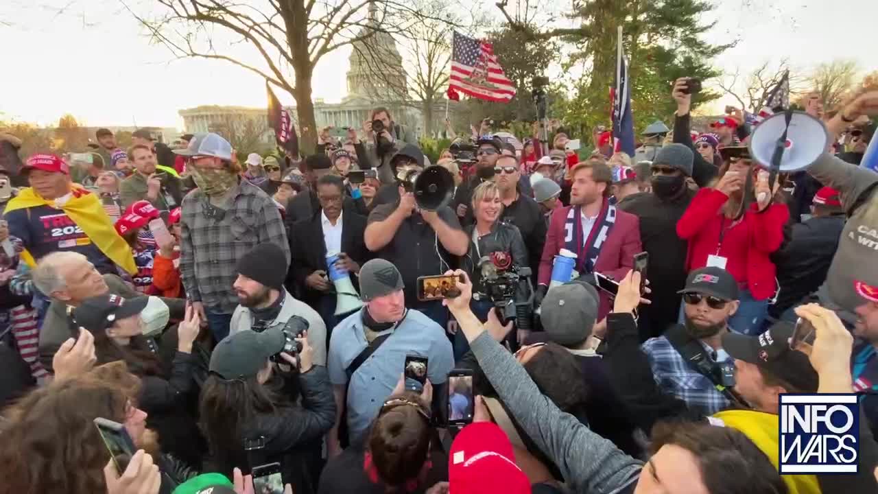 Alex Jones And Infowars March For Victory At The Supreme Court!