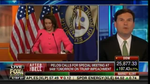 FBN report on Pelosi calling for private impeachment discussion