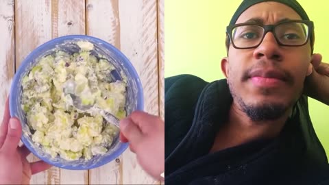 Reactions of Kalen of Potato Salad Cake