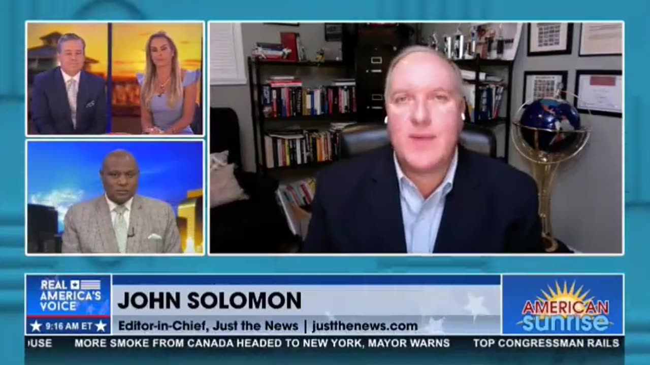 John Solomon called the secret cell phone paid for by Hunter Biden