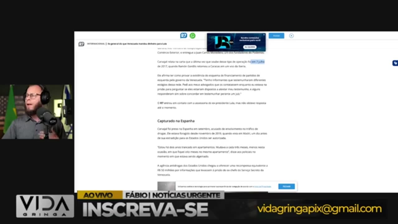 BOMBA‼️ cassação de Lula e PT , Dossiê Pollo Carvajal: A peça-chave