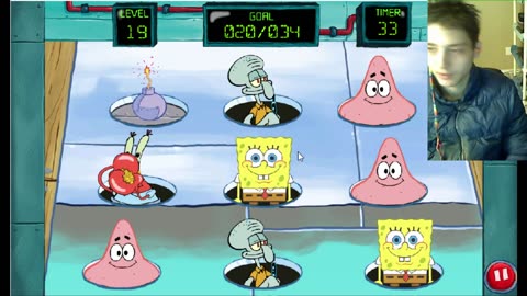 Failed Attempt #55 To Earn The Highest Score In Level 19 Of The SpongeBob SquarePants Bikini Bottom