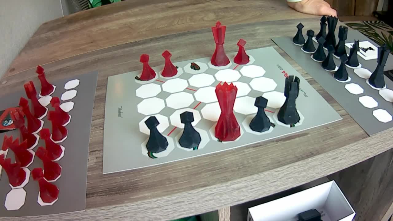 Red Has a Strong Chess Game!