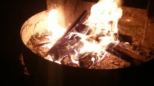 Camp fire