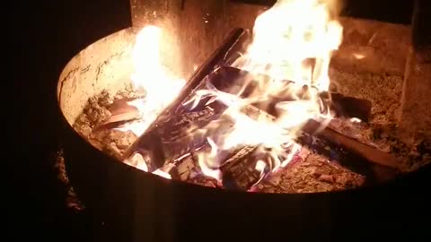 Camp fire