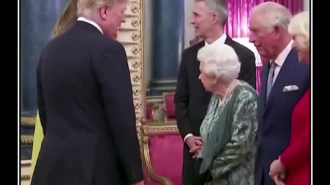 Queen Hosts Trumps