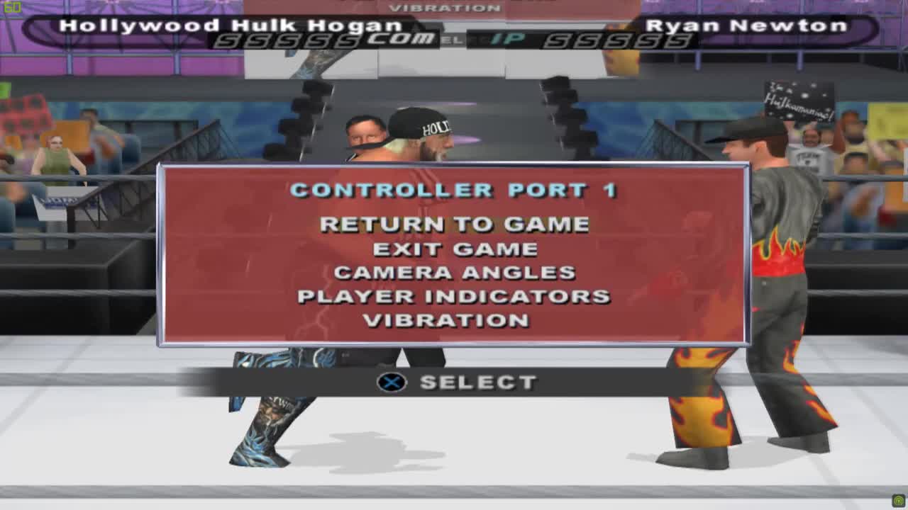 SmackDown Shut Your Mouth CAW Vs. Hollywood Hulk Hogan