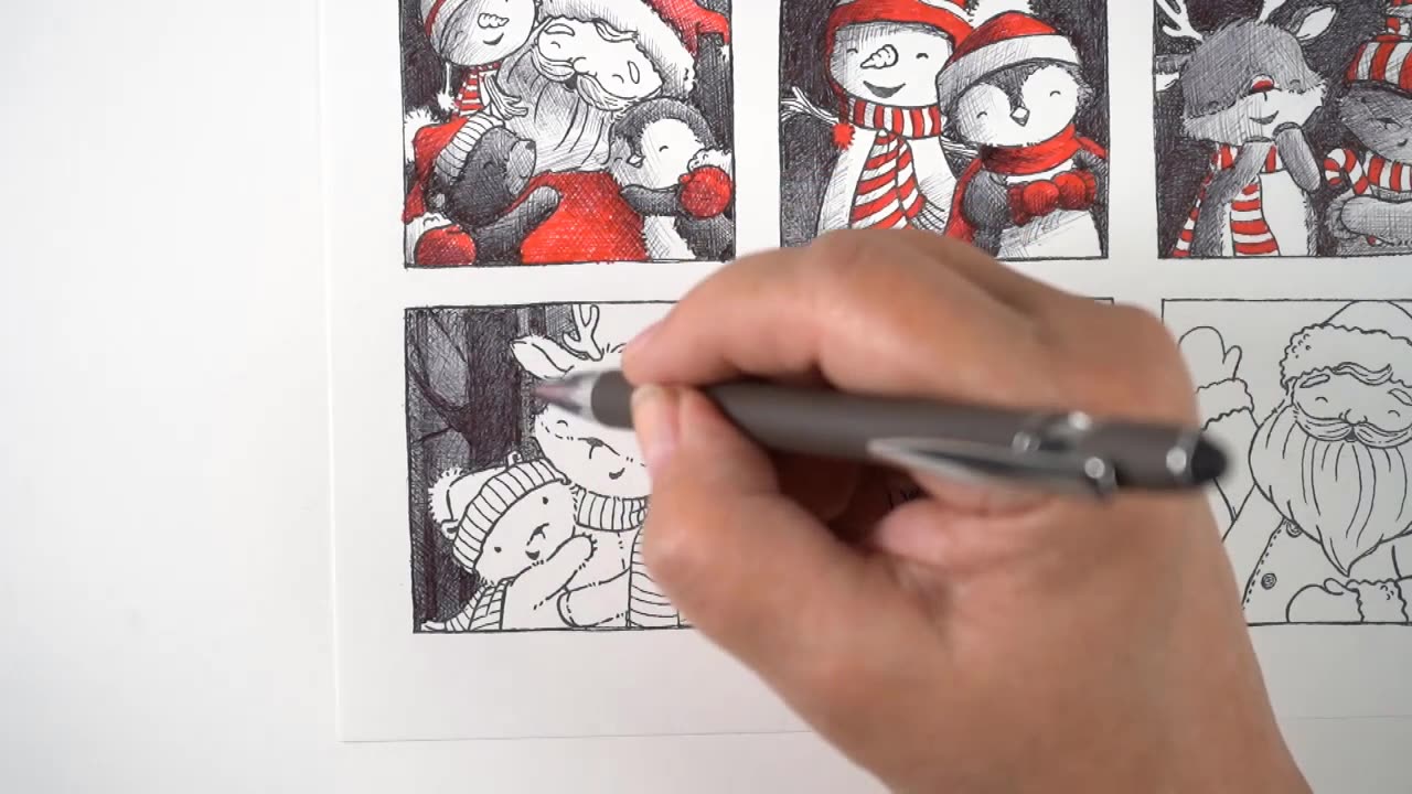 Pens, Ink, Drawing Techniques