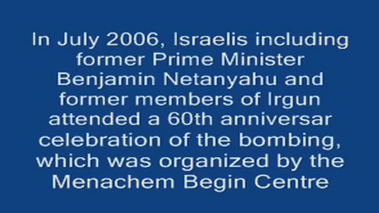 Palestine 1946 - Zionist Jews Carry Out A Terrorist Attack Against British - Then Blame The British