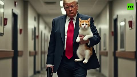 Trump saves everyone’s pets in an AI memefest