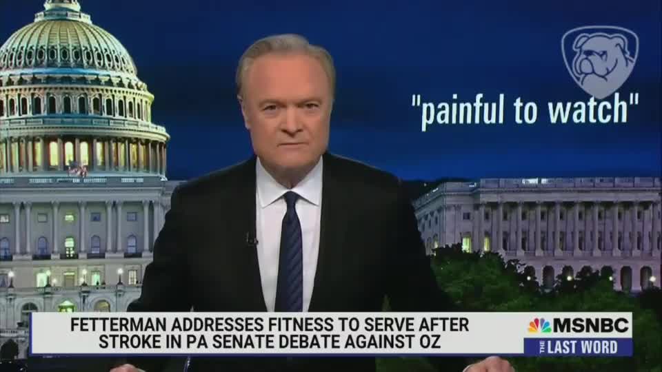 MEANWHILE, ON THE LEFT: Watch Lawrence O'Donnell Compare John Fetterman to FDR