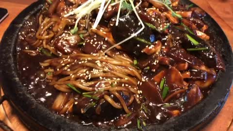 Korean food, stone jjajangmyeon, youknow?