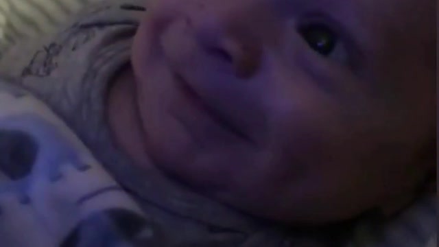 Cute baby smile 😍😍😘video