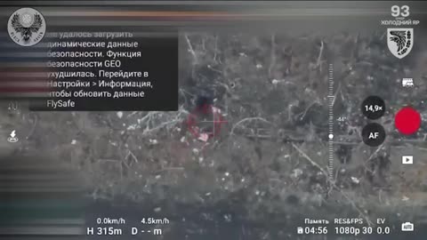 Ukrainian Drones Demolish Russian Underground/Trench Complex