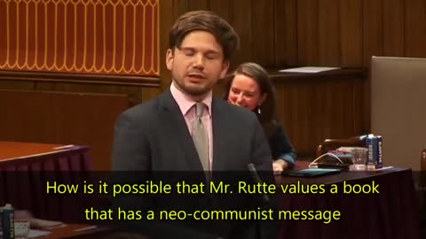 Dutch MP confronts his colleague about Klaus Schwab